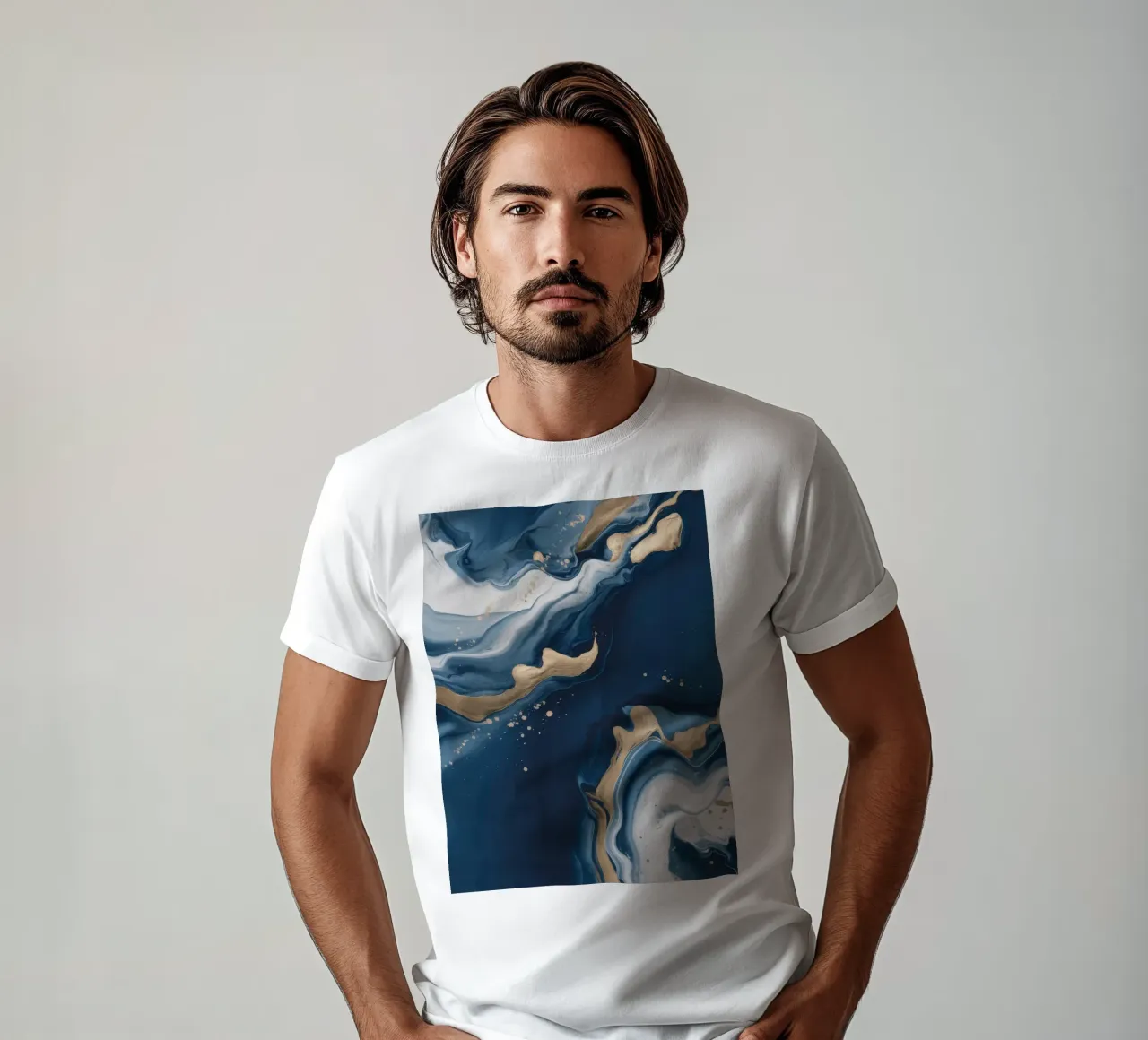 Marées de minuit Curl t-shirt de Monarch Arc