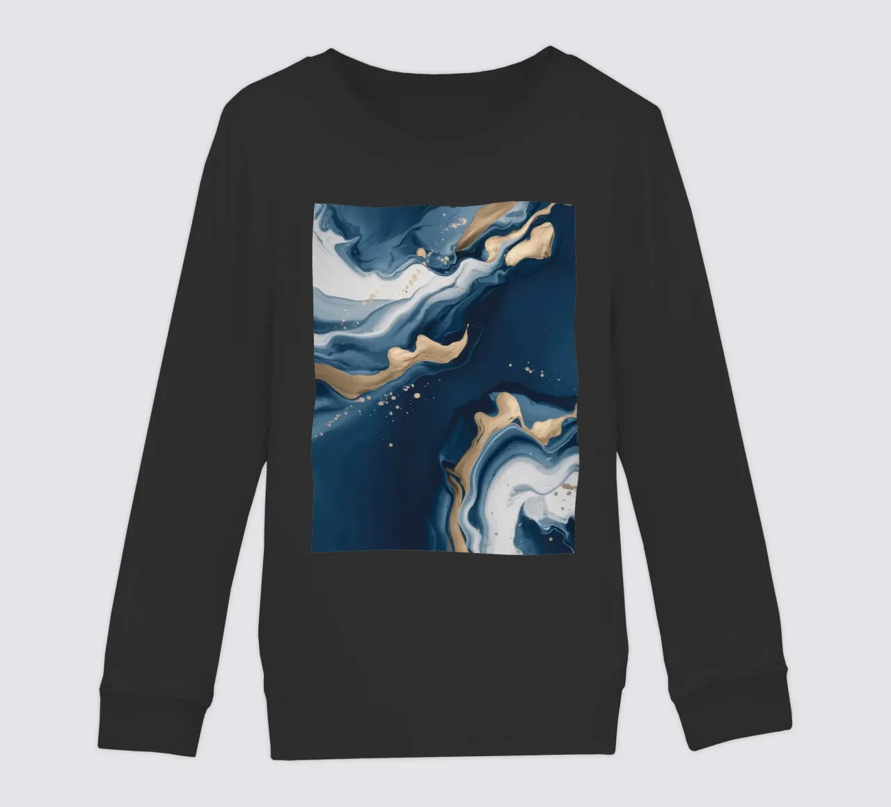 Mitternachtsgezeiten Locke Kinder Sweatshirt von Monarch Arc