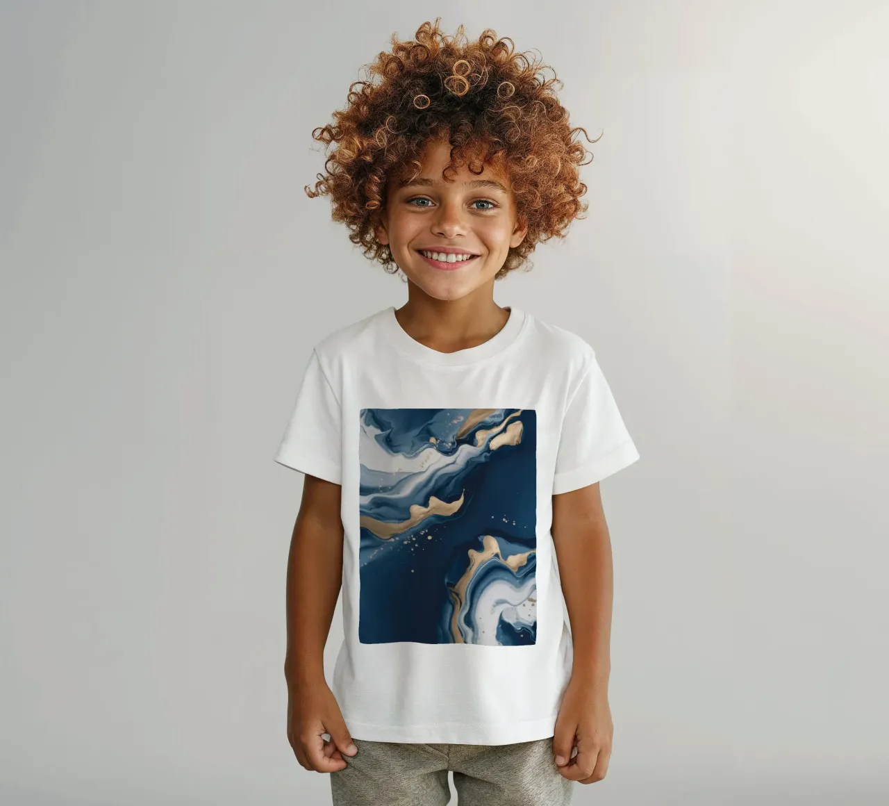 Marées de minuit Curl t-shirt enfant de Monarch Arc