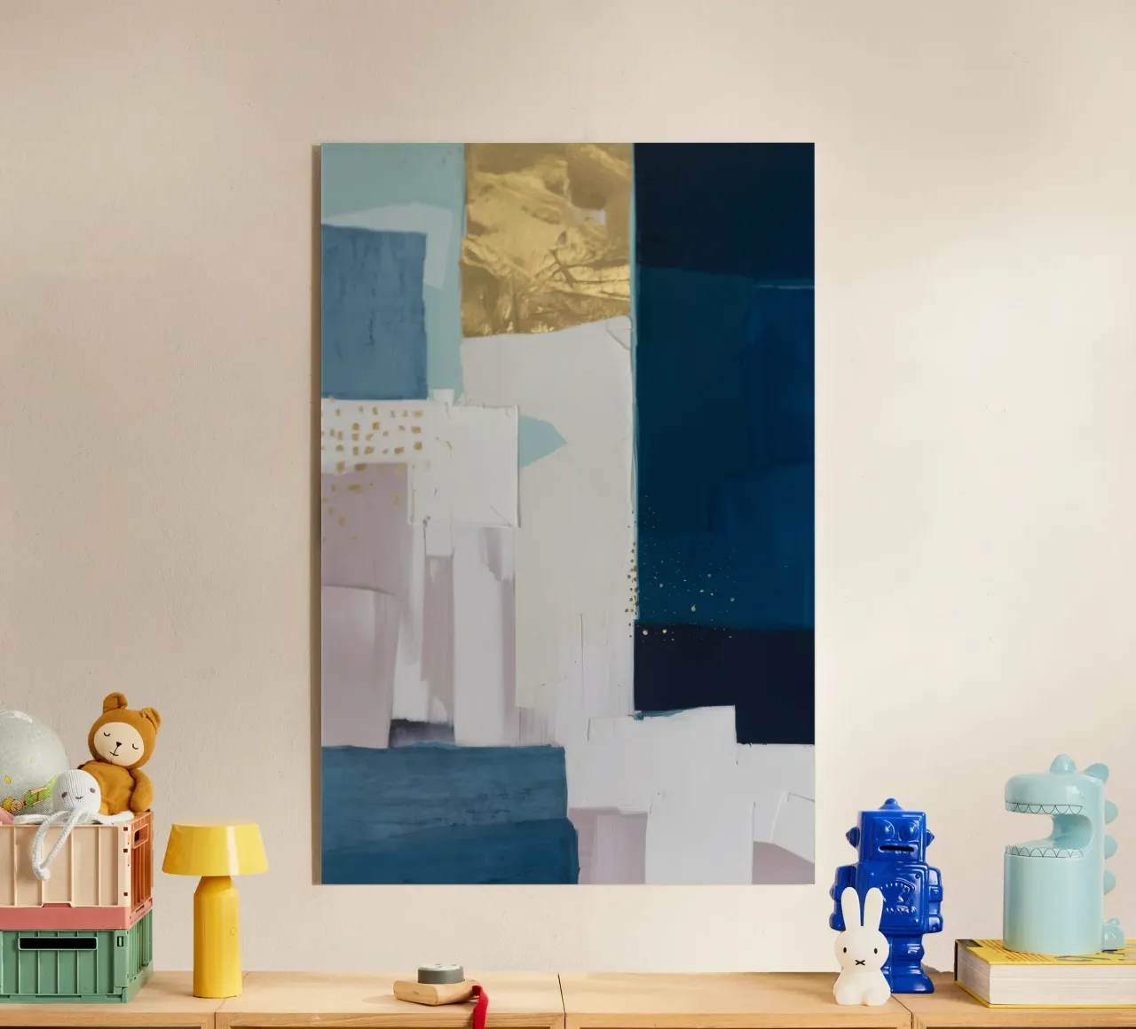 Modern Fade Geometry acrylic glass by Monarch Arc