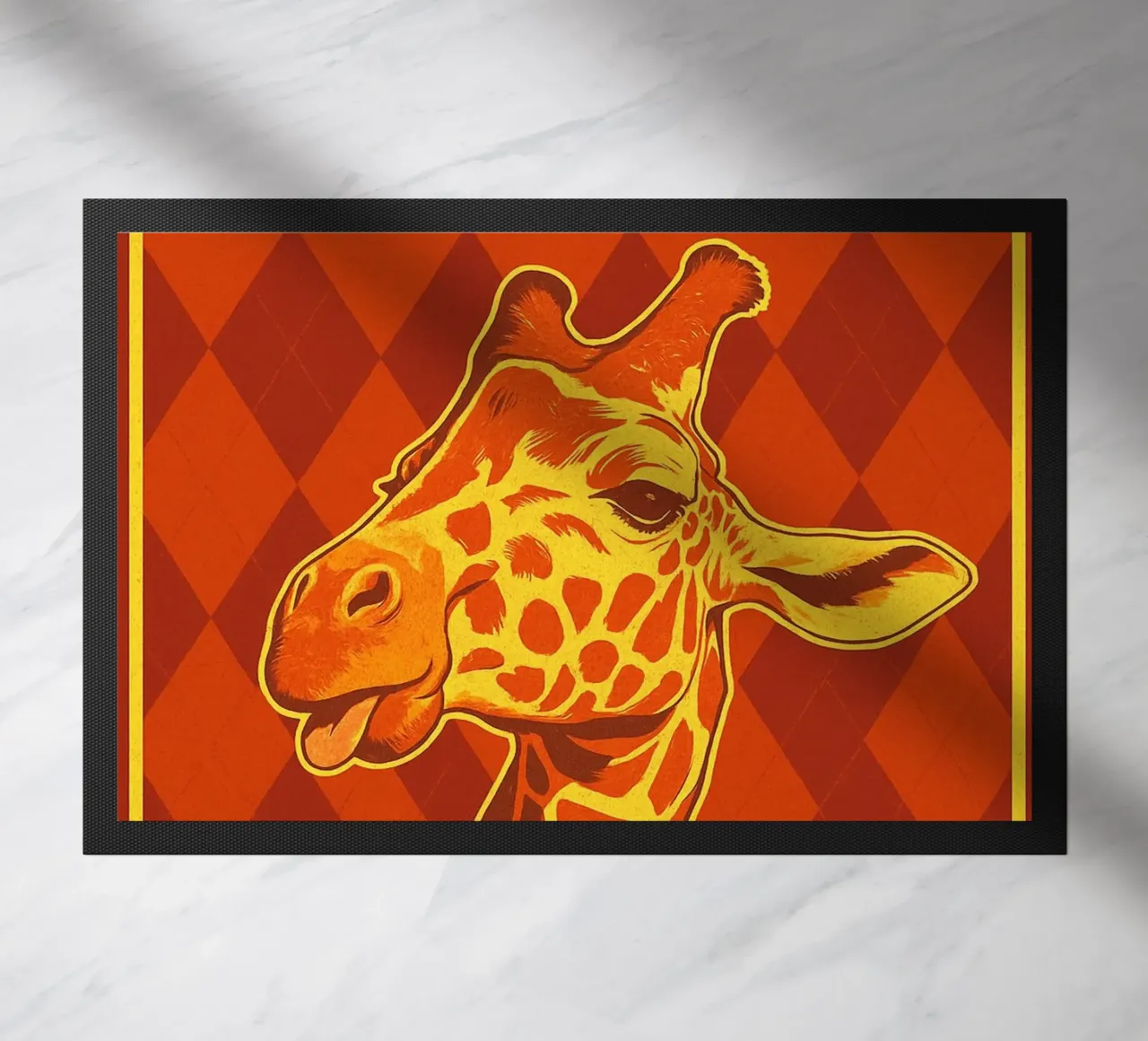 Ciao, guance dolci, giraffa zerbino da Rawdenox