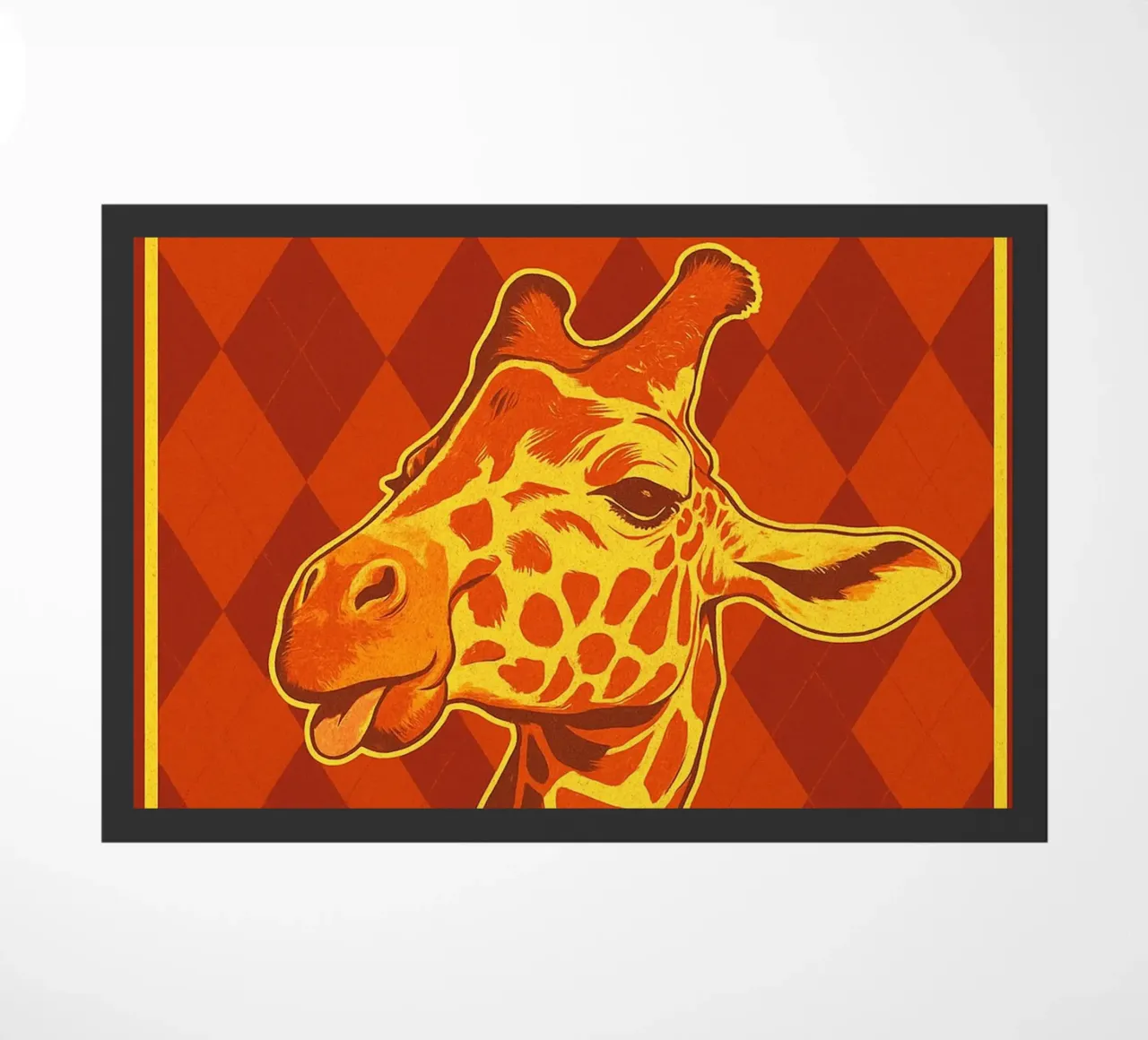Ciao, guance dolci, giraffa zerbino da Rawdenox