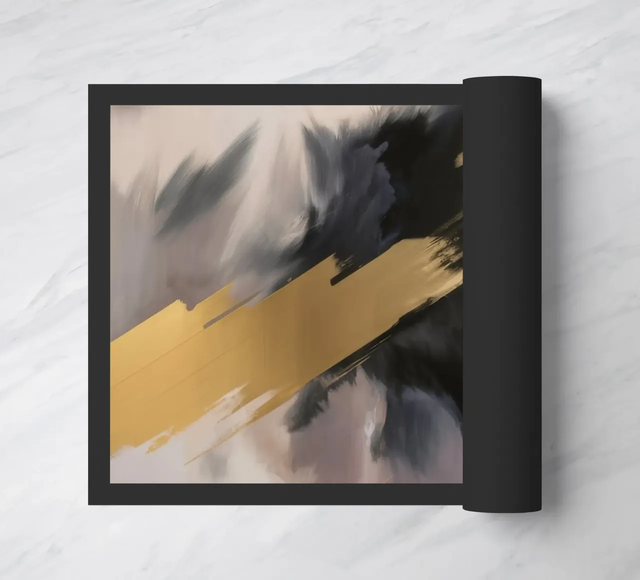 Brushfire Echo Clash doormat by Monarch Arc