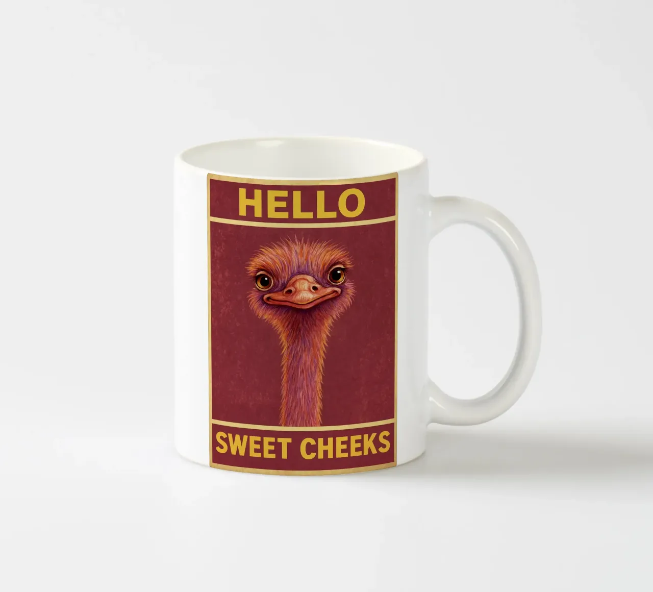 Ciao Guance Dolci tazza in ceramica da Rawdenox