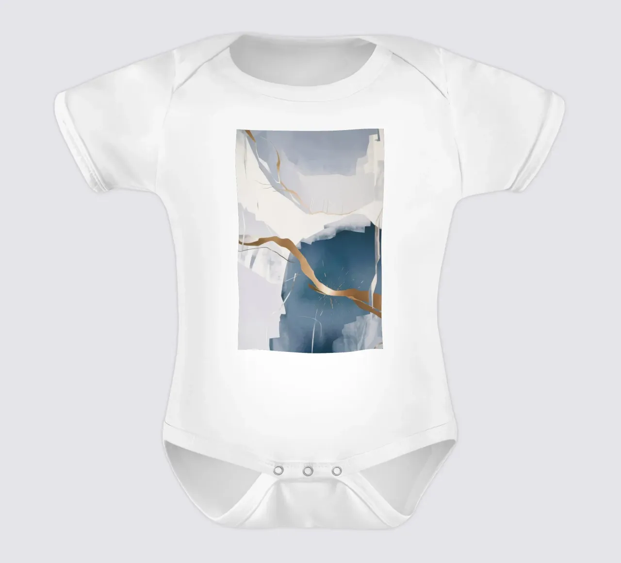 Bruch der Frostgrenze Kurzarm Babybody von Monarch Arc