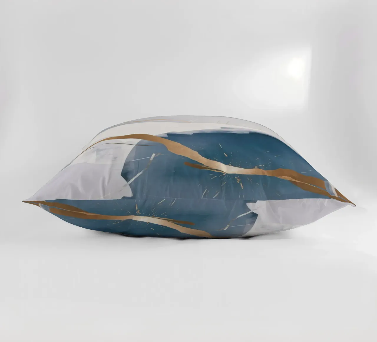 Frost Line Break decorative cushion by Monarch Arc