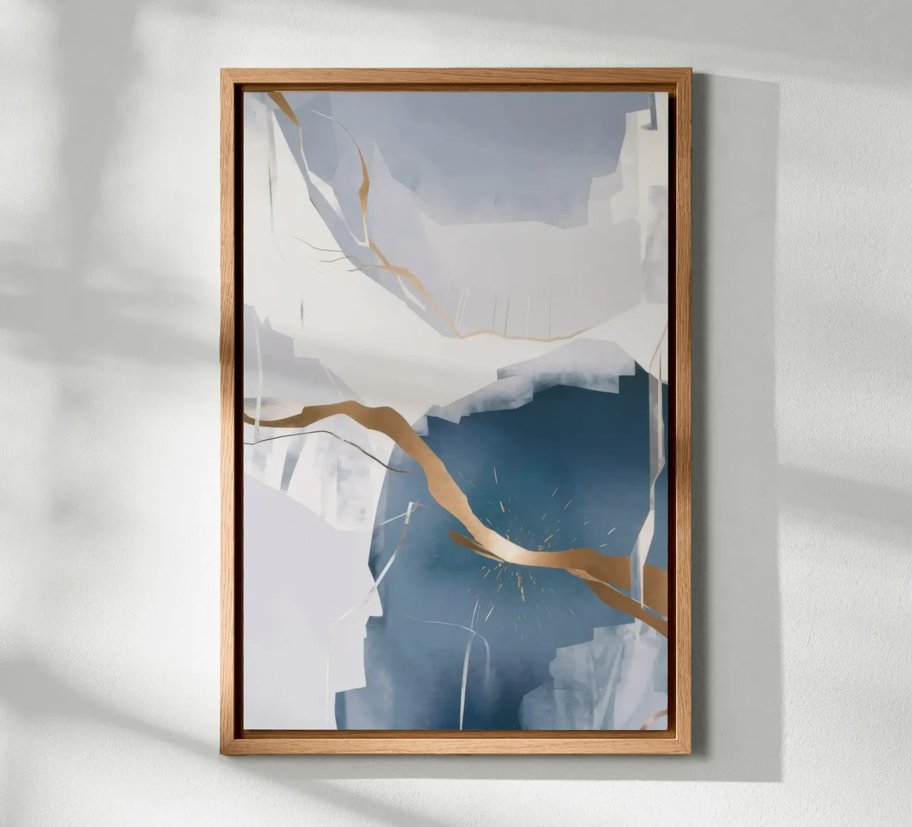 Frost Line Break canvas by Monarch Arc