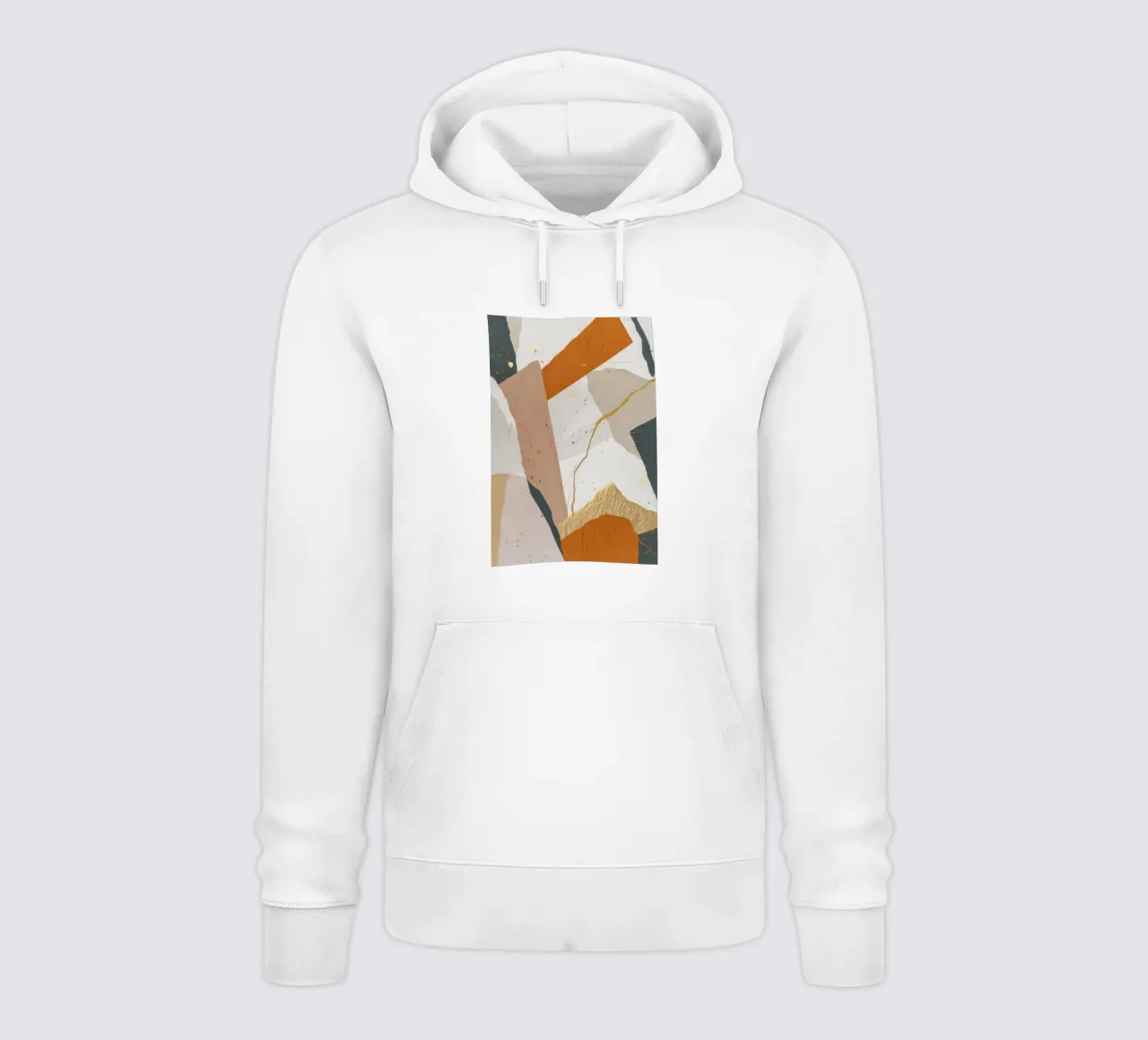 Patchwork-Düne Bewegung Hoodie von Monarch Arc