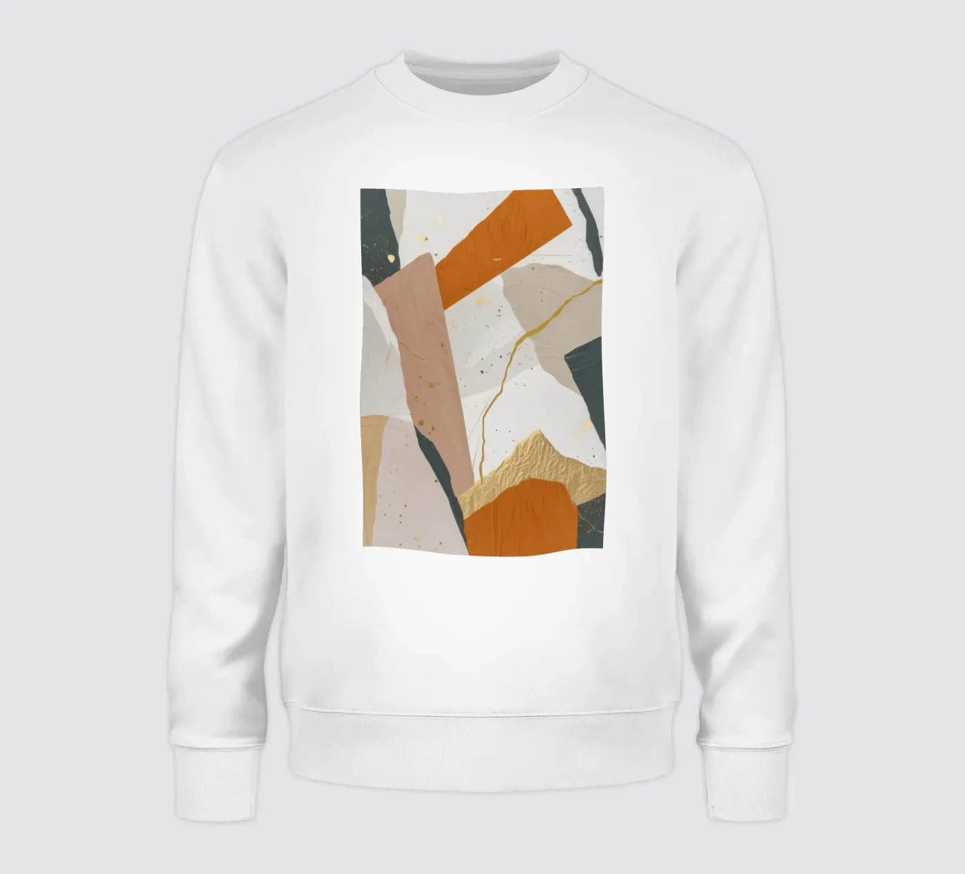 Patchwork Duin Motie sweatshirt van Monarch Arc