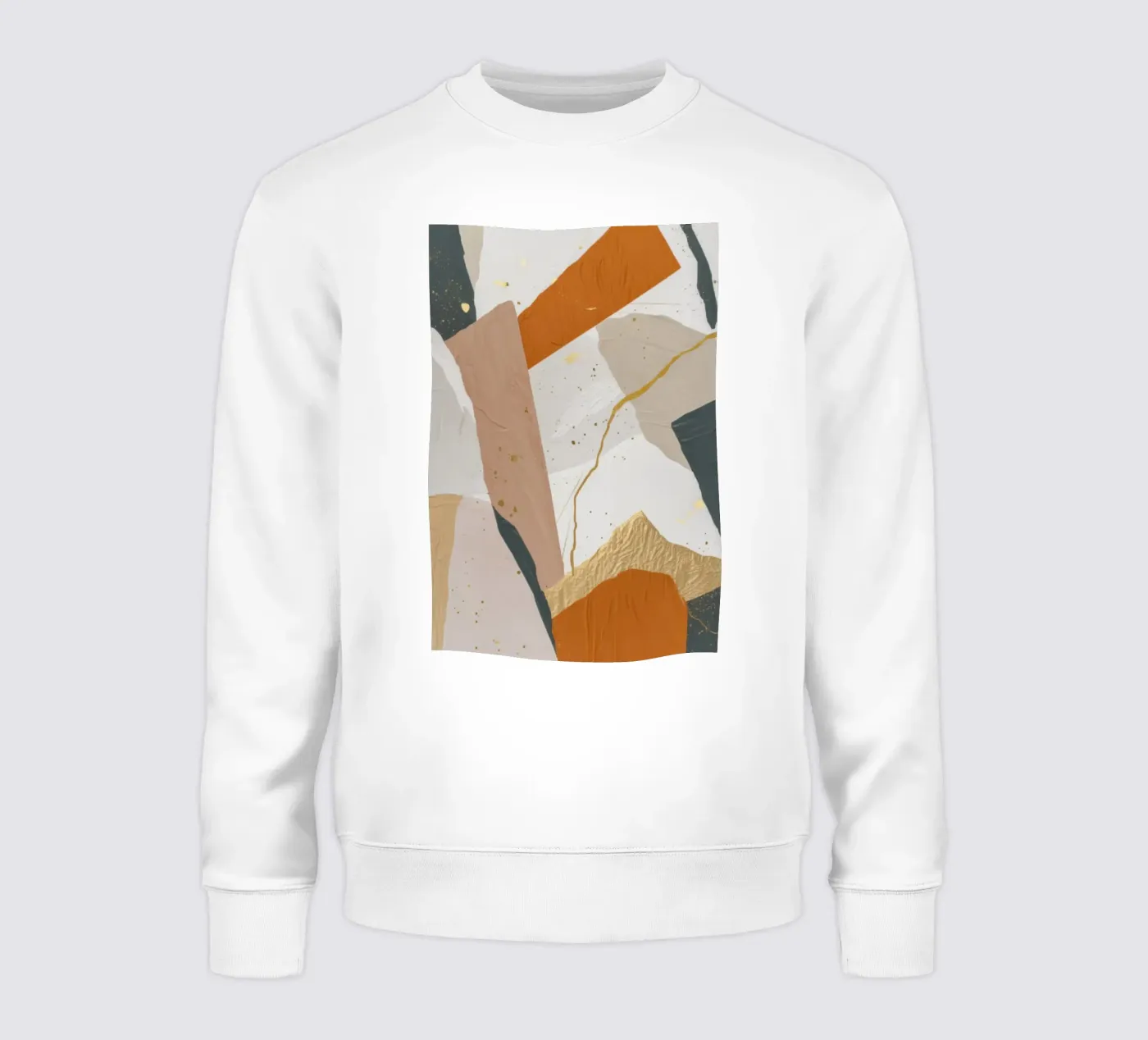 Patchwork Duin Motie sweatshirt van Monarch Arc