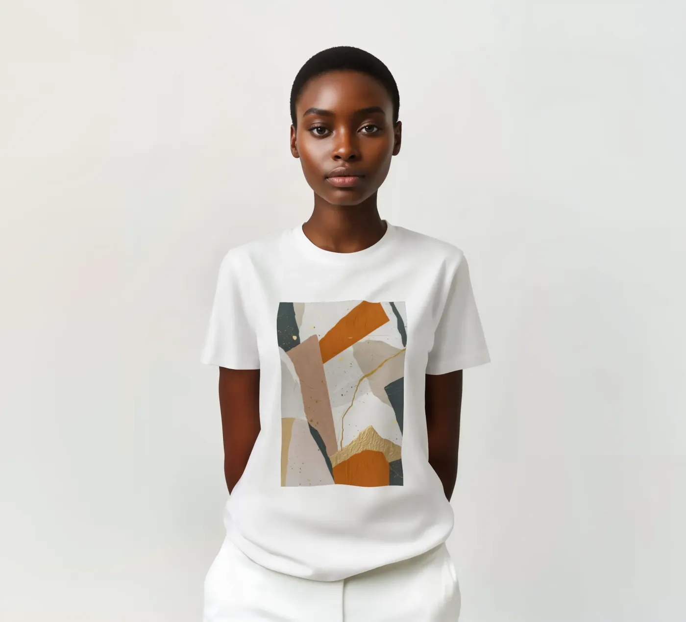 Movimento Patchwork Dune t-shirt da Monarch Arc