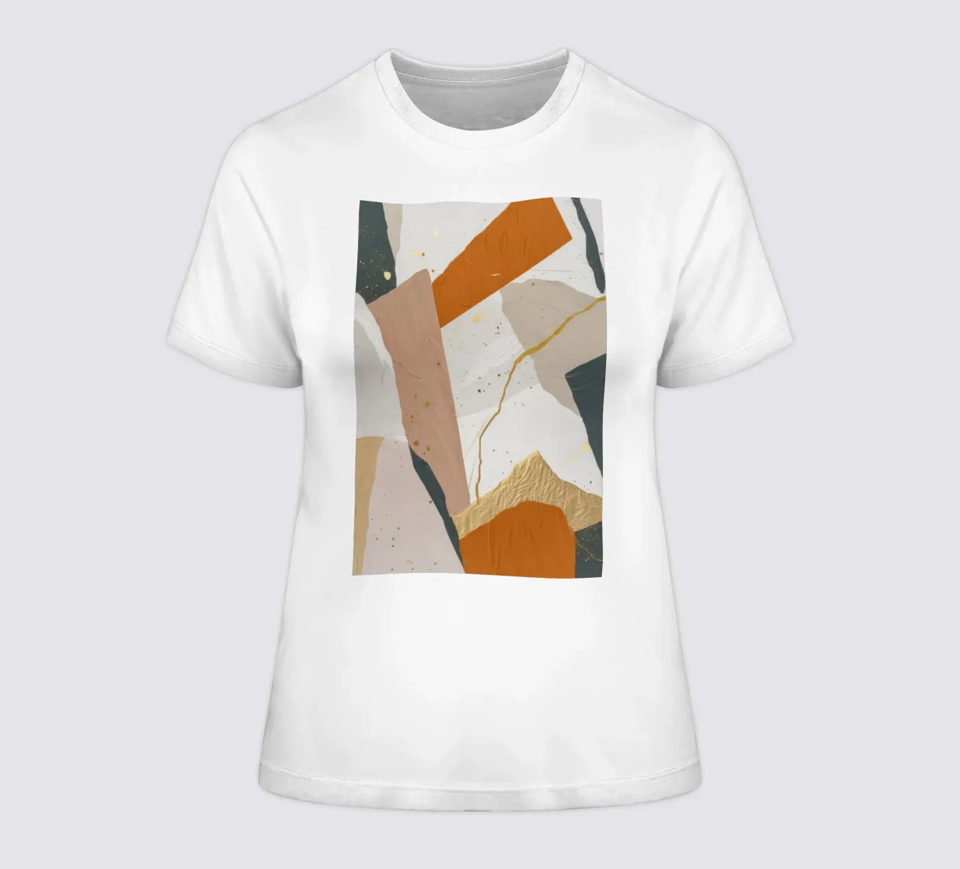 Movimento Patchwork Dune t-shirt da donna da Monarch Arc