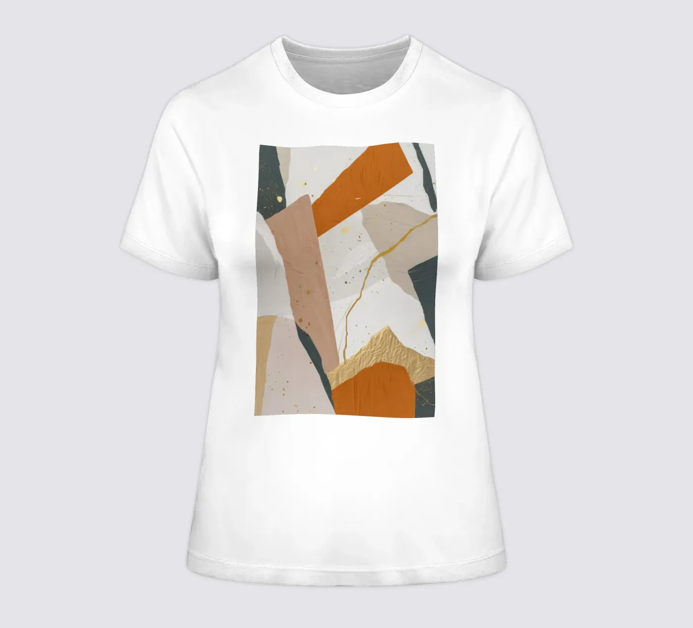 Movimento Patchwork Dune t-shirt da donna da Monarch Arc
