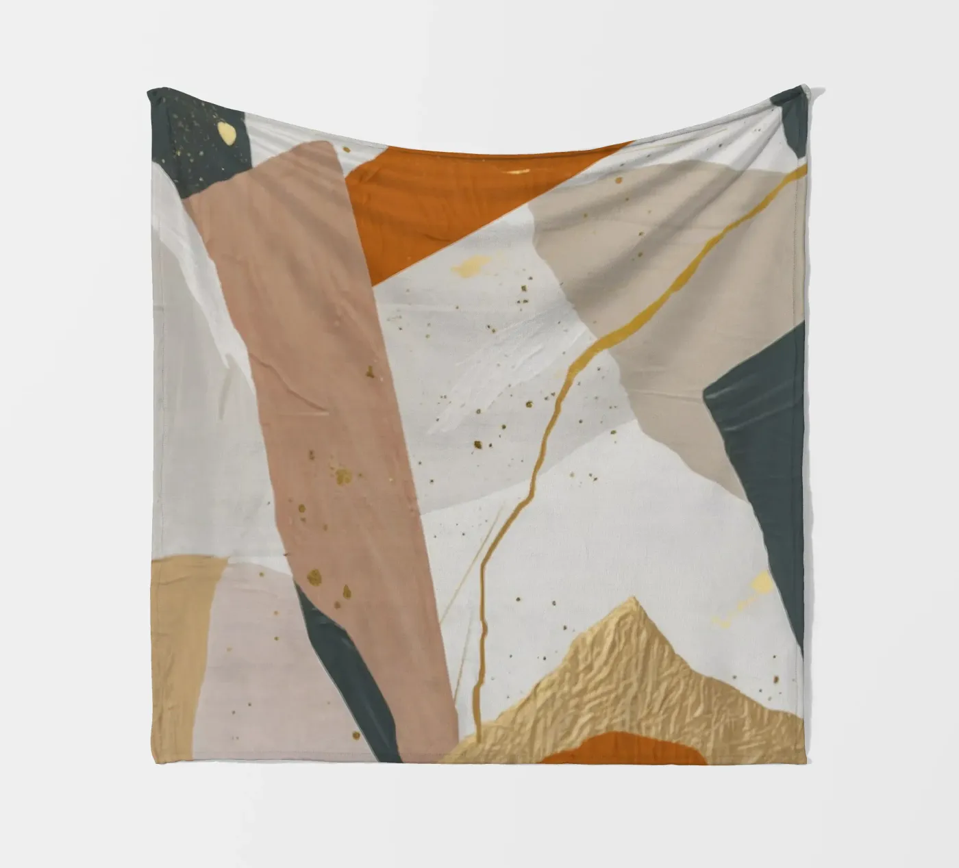 Patchwork Dune Motion fleece blanket by Monarch Arc