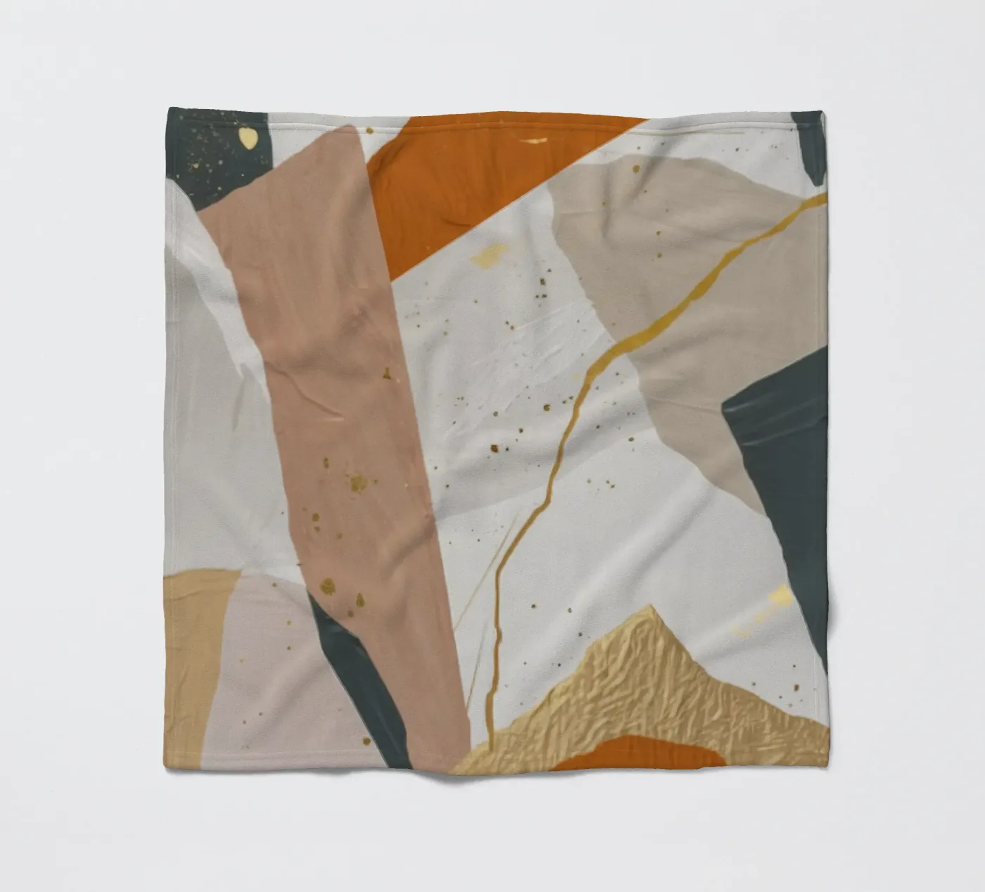 Patchwork Dune Motion fleece blanket by Monarch Arc