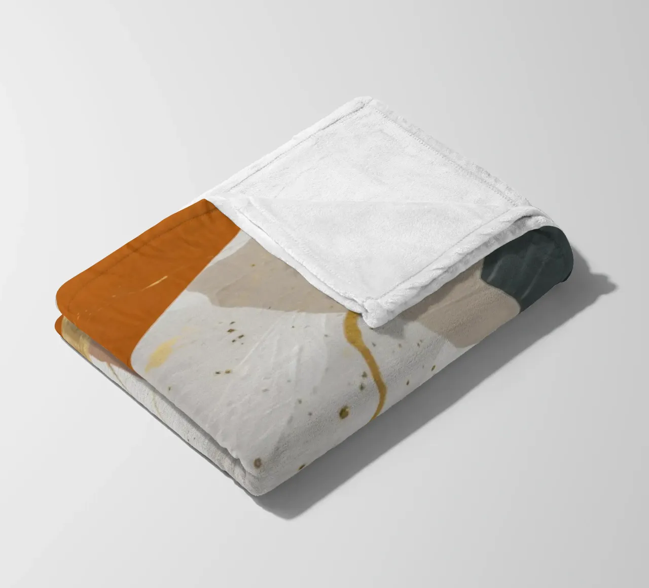 Patchwork Dune Motion fleece blanket by Monarch Arc