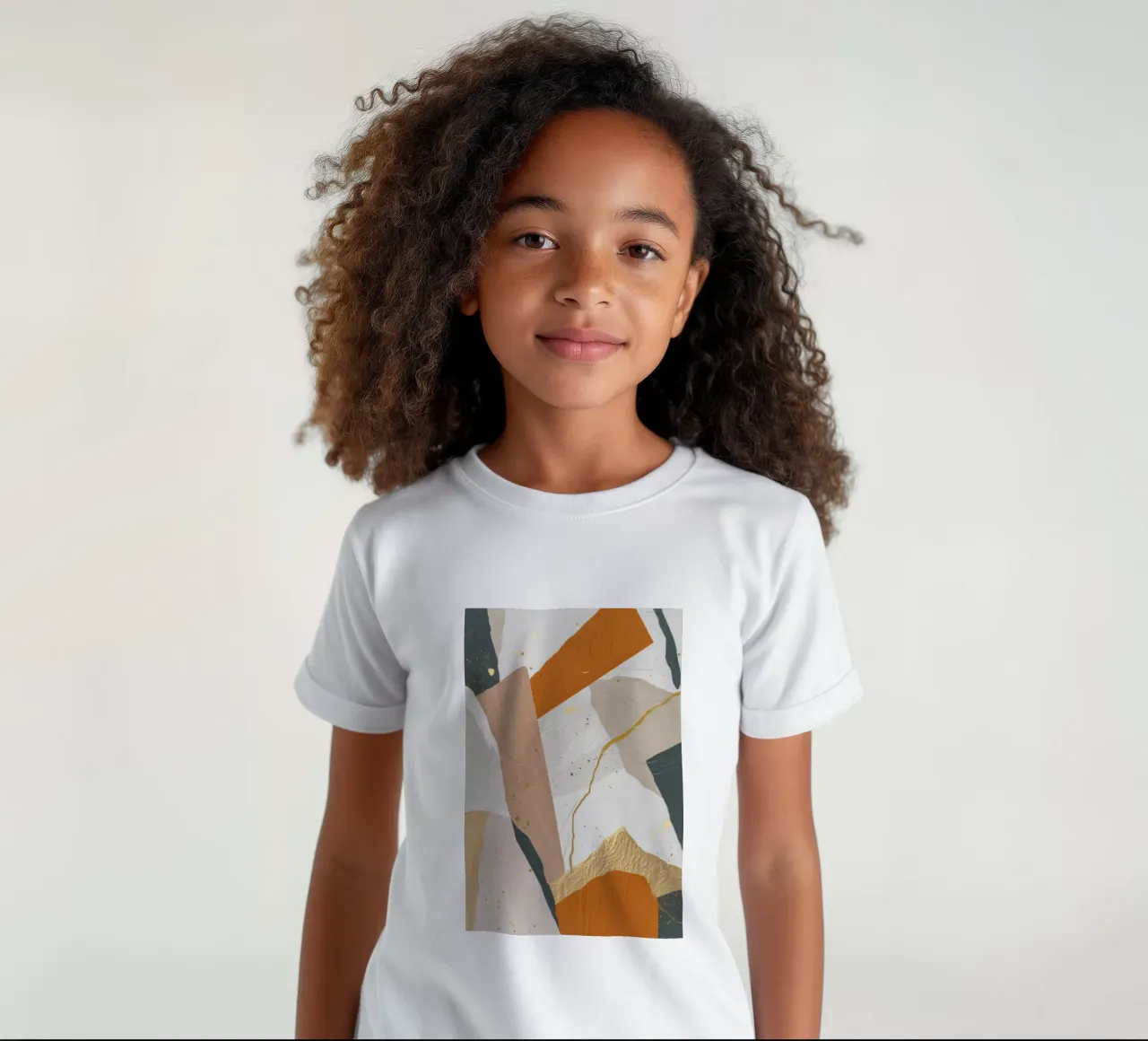 Movimento Patchwork Dune t-shirt bambini da Monarch Arc