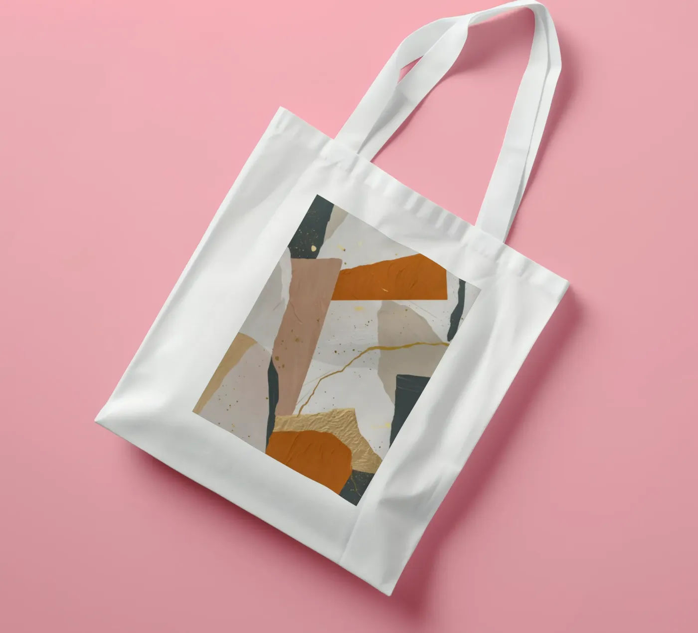 Movimento Patchwork Dune borsa in juta da Monarch Arc