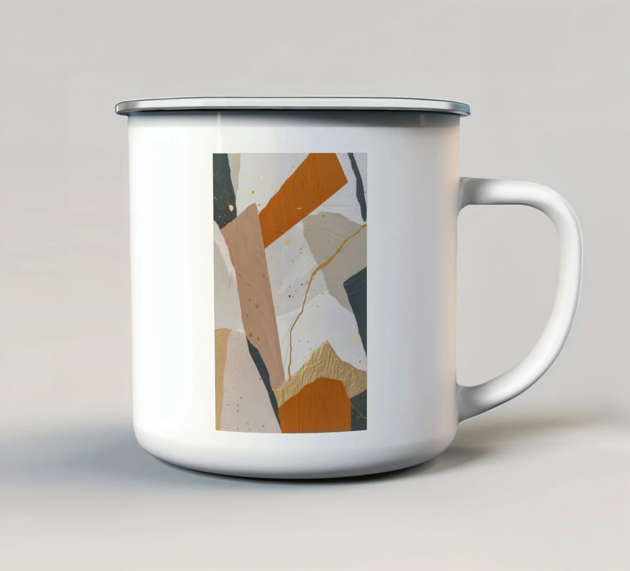Movimento Patchwork Dune tazza in smalto da Monarch Arc
