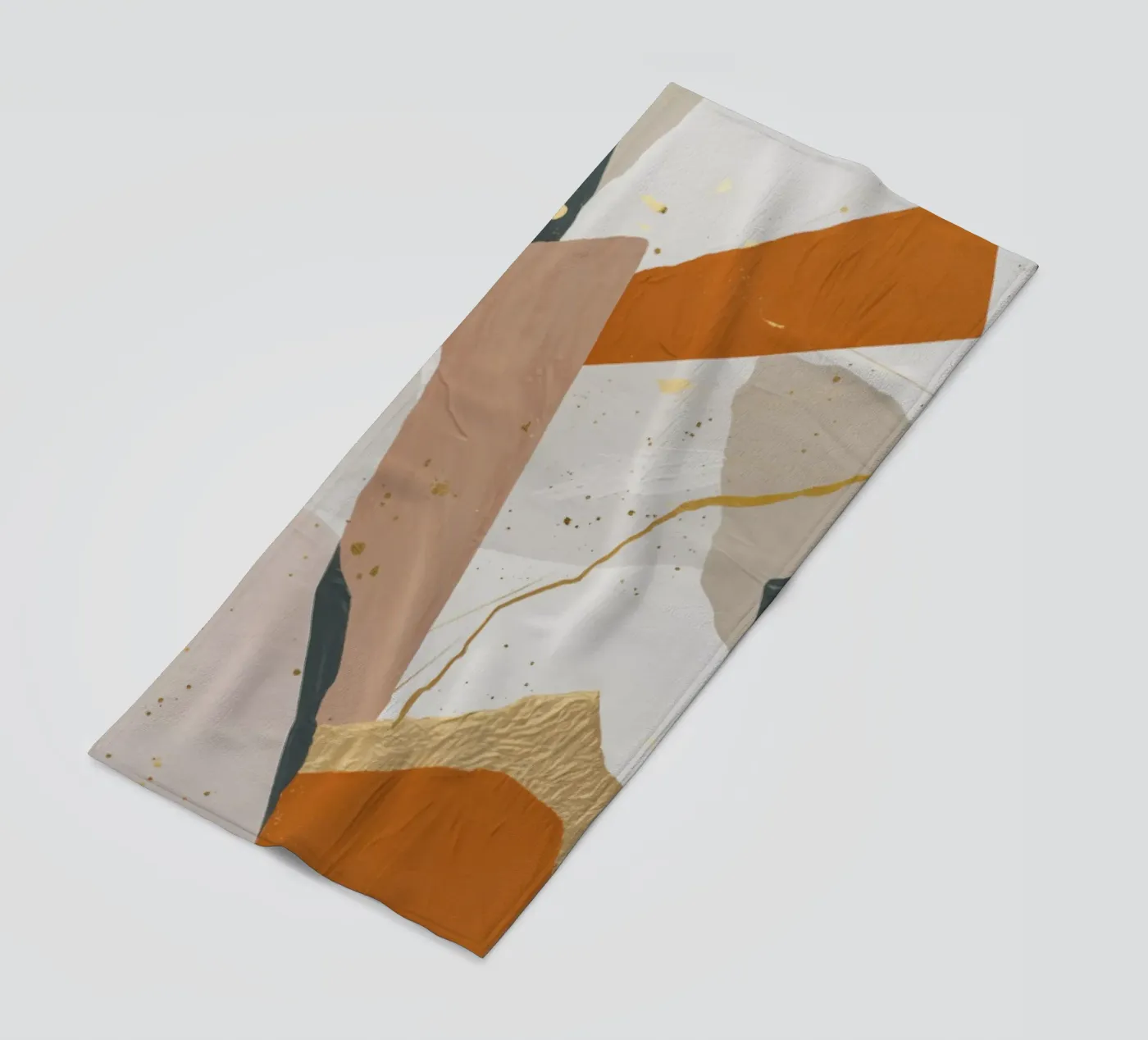 Patchwork Duin Motie strandhanddoek van Monarch Arc