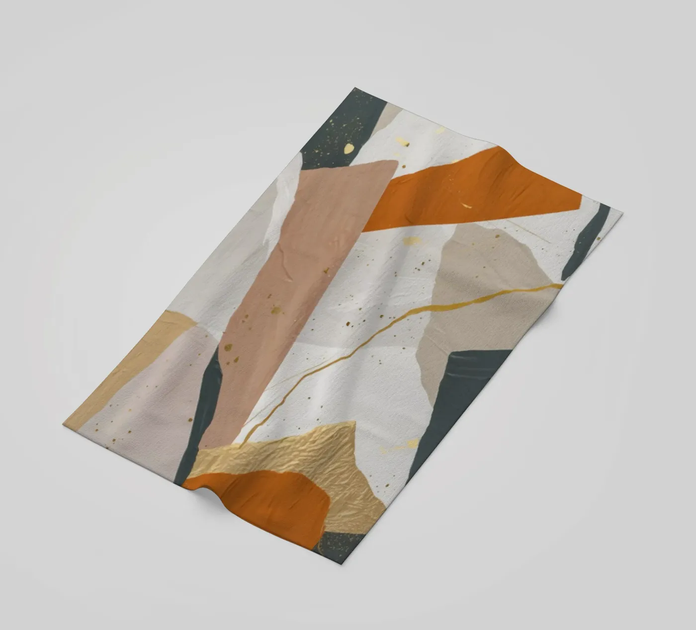 Patchwork Duin Motie strandhanddoek van Monarch Arc