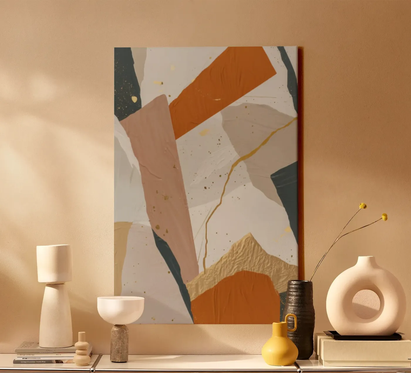 Movimento Patchwork Dune tela da Monarch Arc