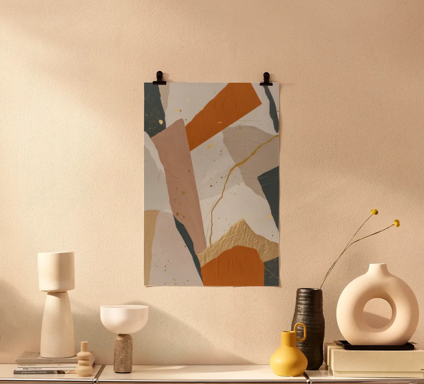 Patchwork Dune Motion poster de Monarch Arc