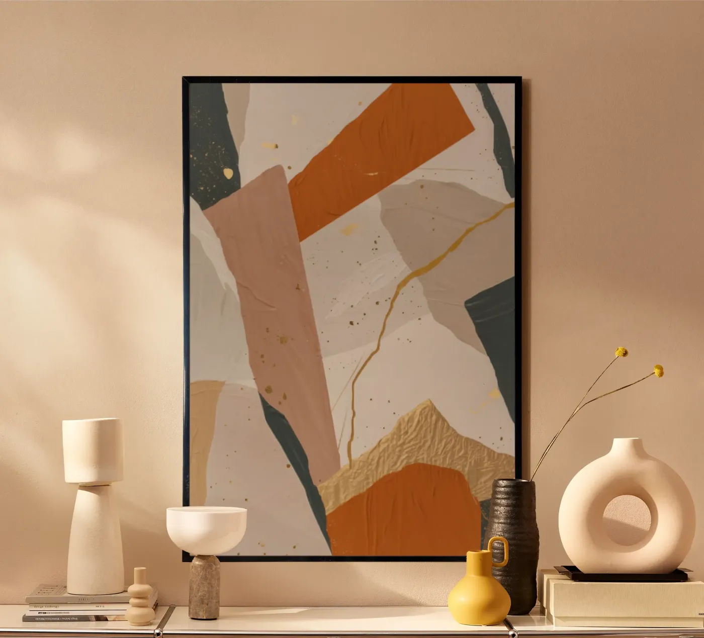 Patchwork Dune Motion poster de Monarch Arc