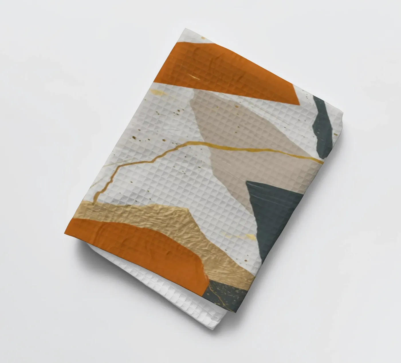 Patchwork Duin Motie theedoek van Monarch Arc