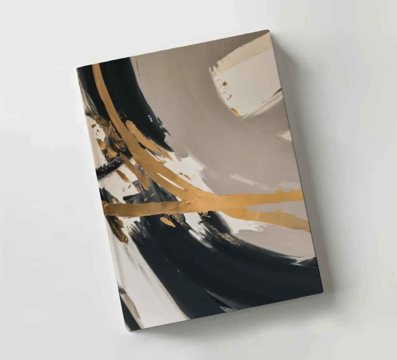 Obsidian Gold Swipe notebook by Monarch Arc