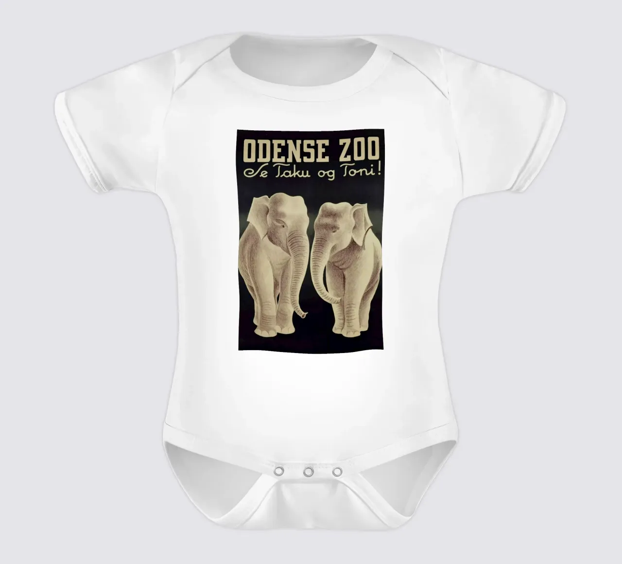 Odense Zoo body neonato maniche corte da ARTOTHEK