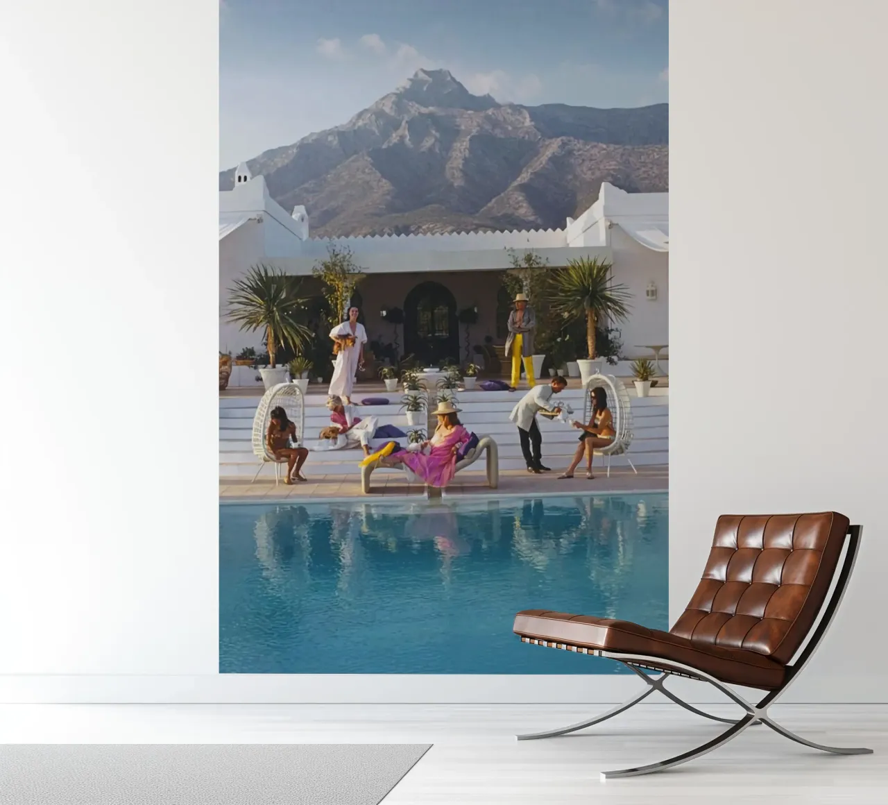 Slim Aarons party photo wallpaper by The Poster UK