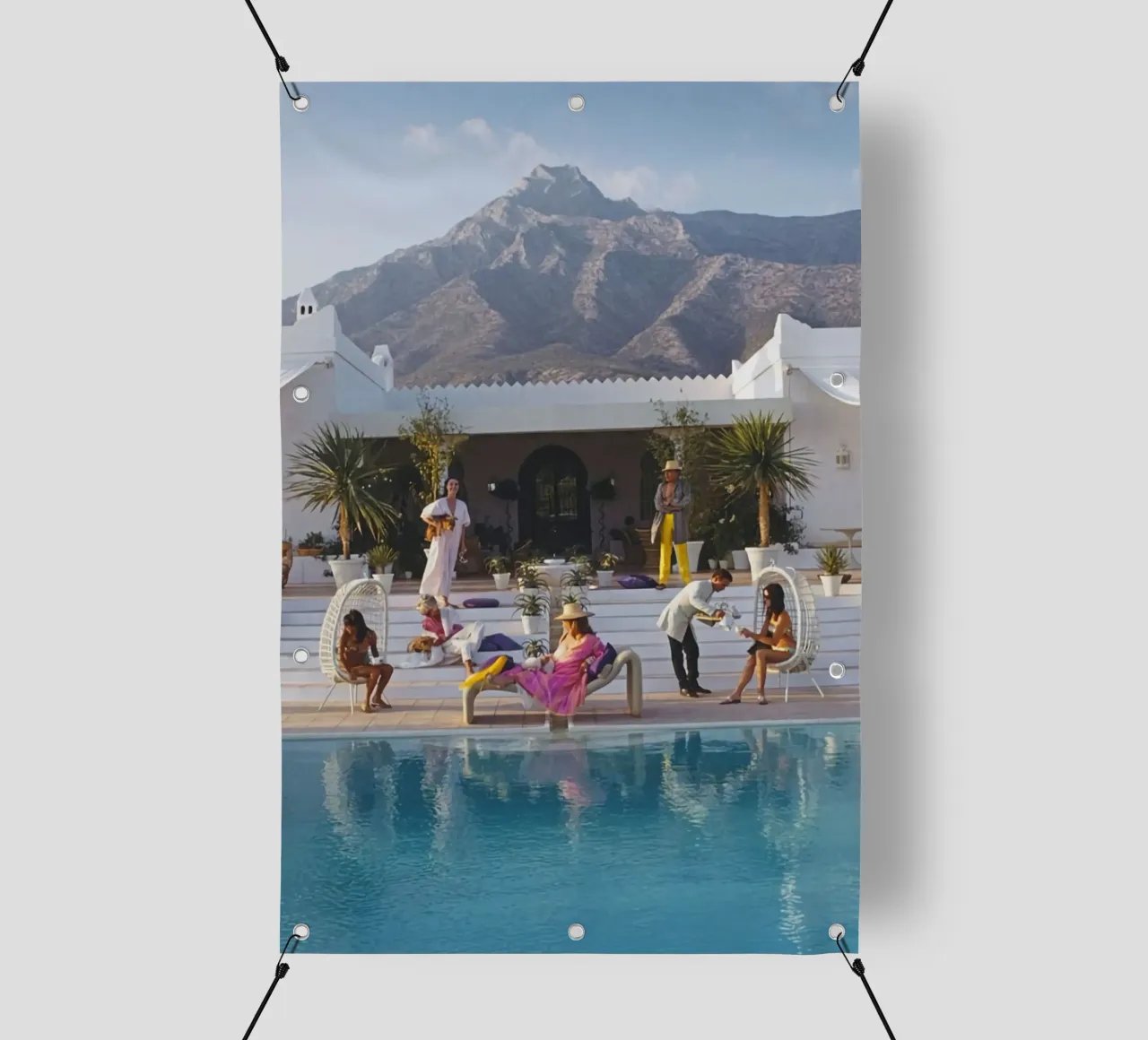 Festa Slim Aarons telo in pvc da The Poster UK