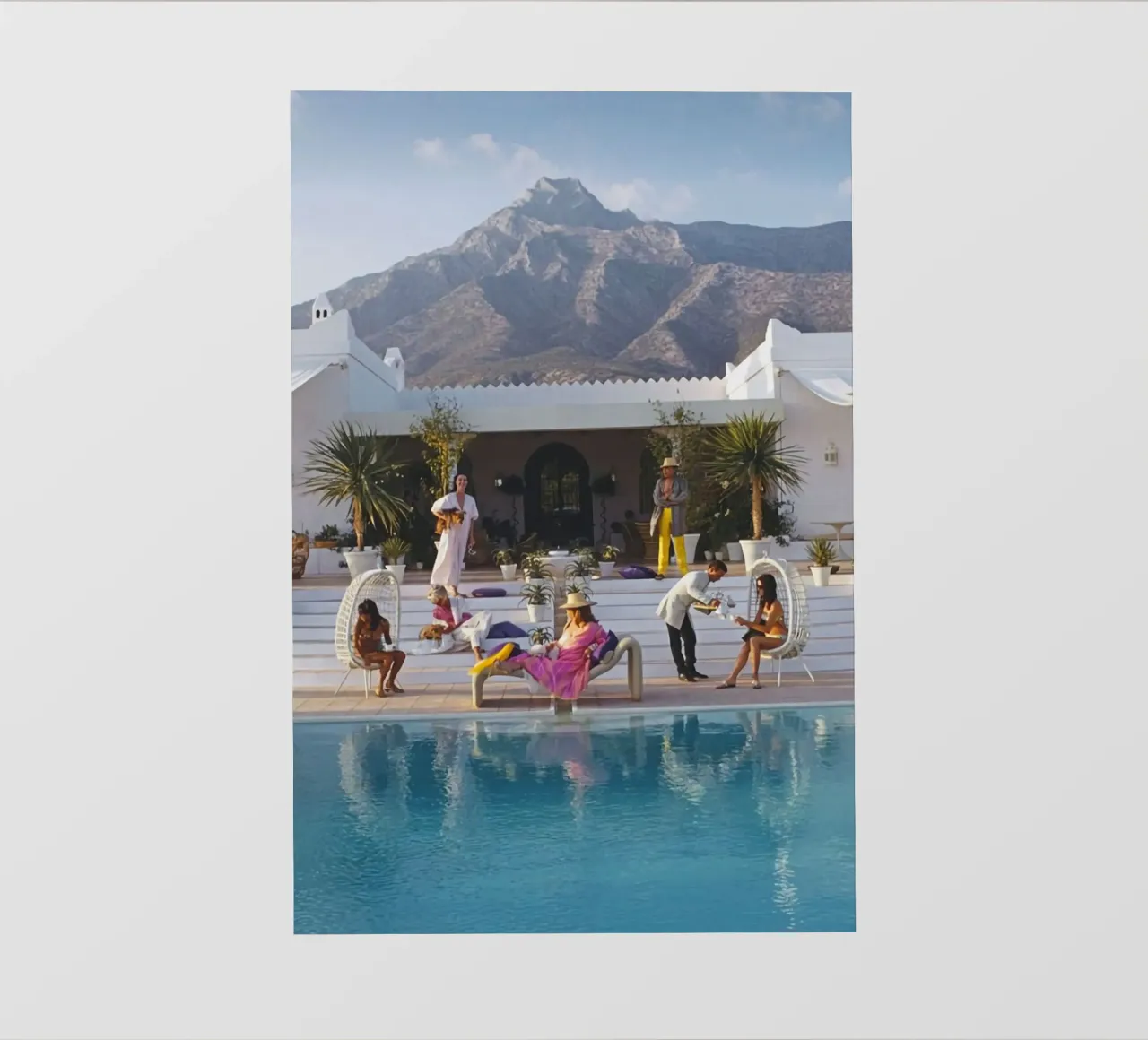 Festa Slim Aarons telo in pvc da The Poster UK