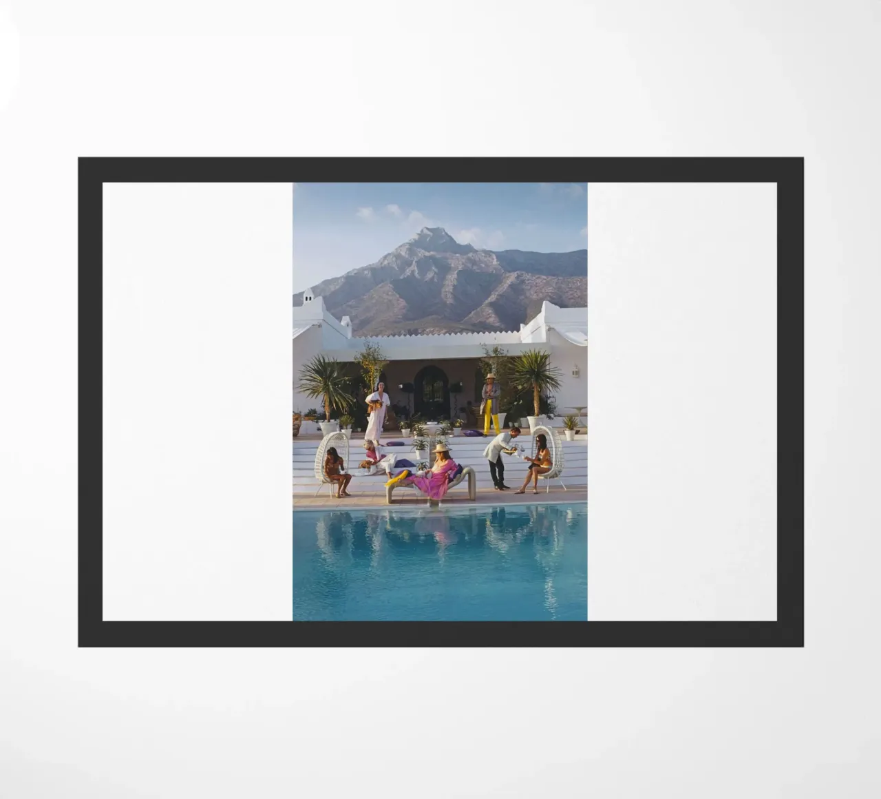 Festa Slim Aarons zerbino da The Poster UK