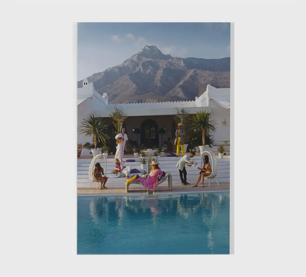 Slim Aarons party notebook by The Poster UK