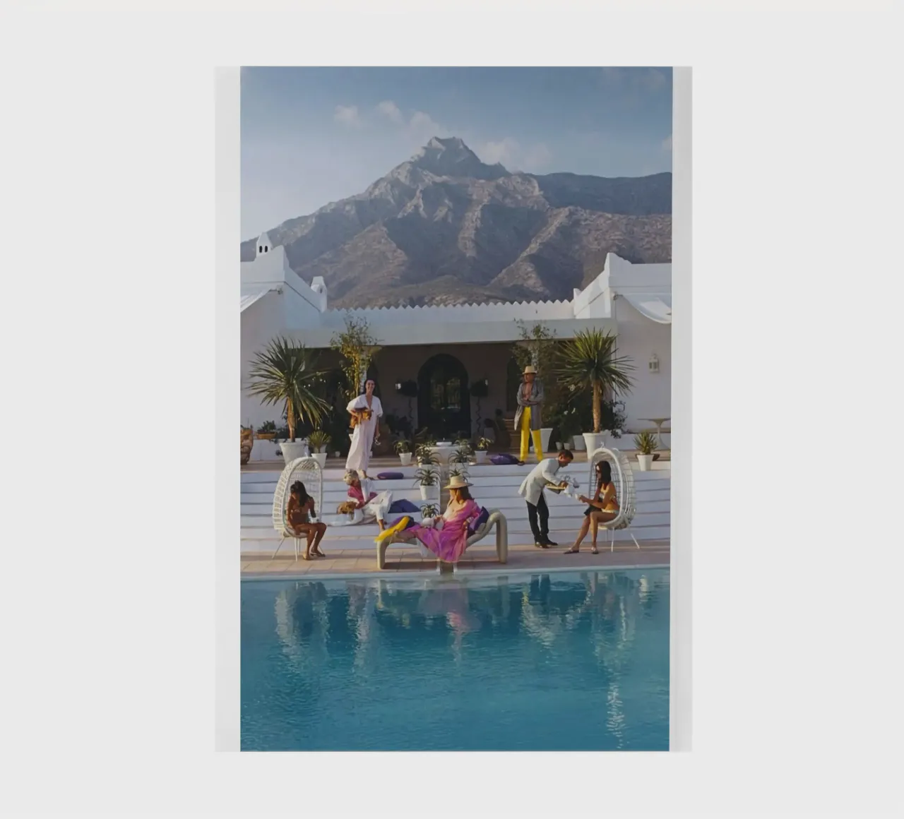 Slim Aarons party notebook by The Poster UK
