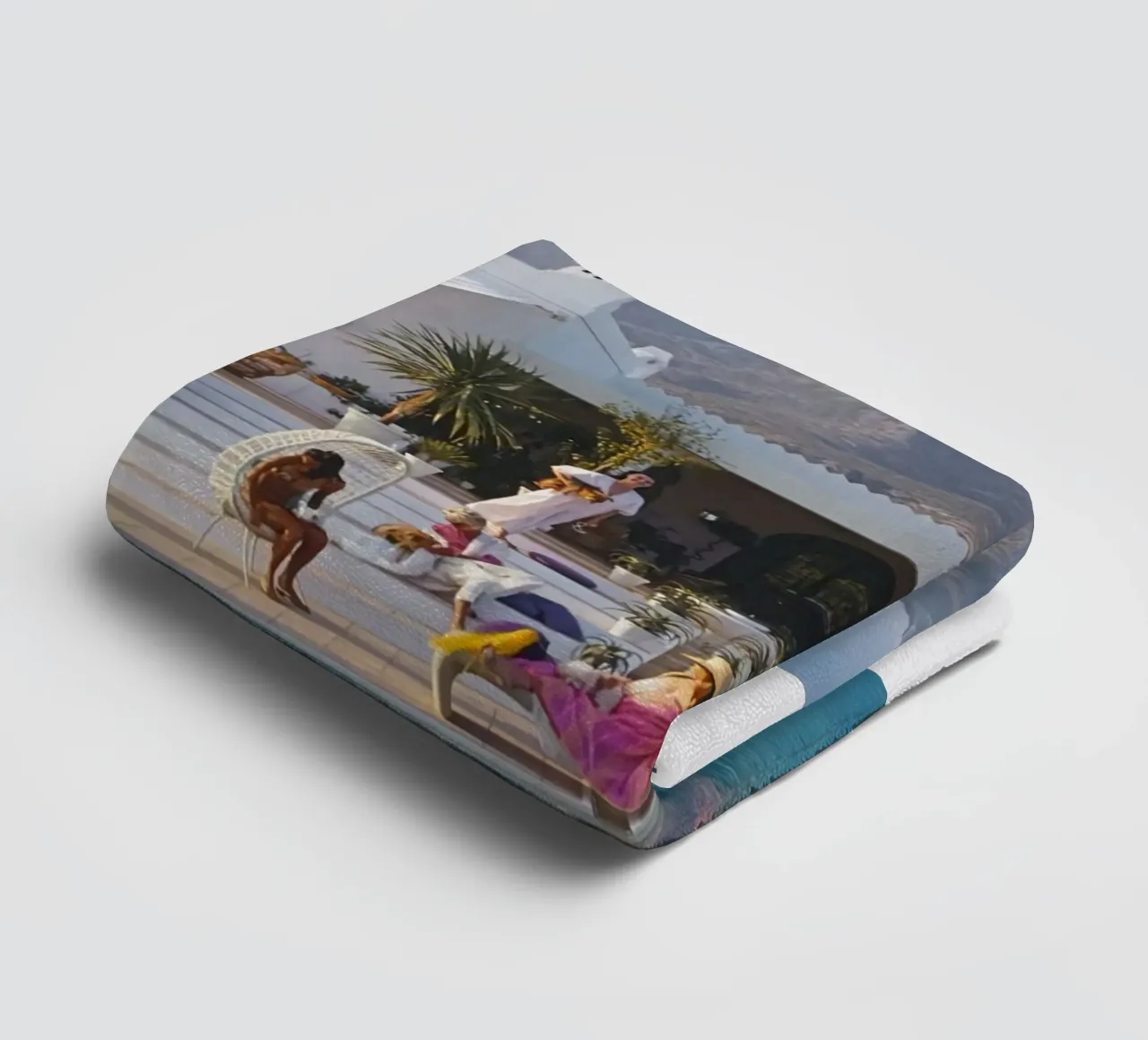 Festa Slim Aarons asciugamano da bagno da The Poster UK