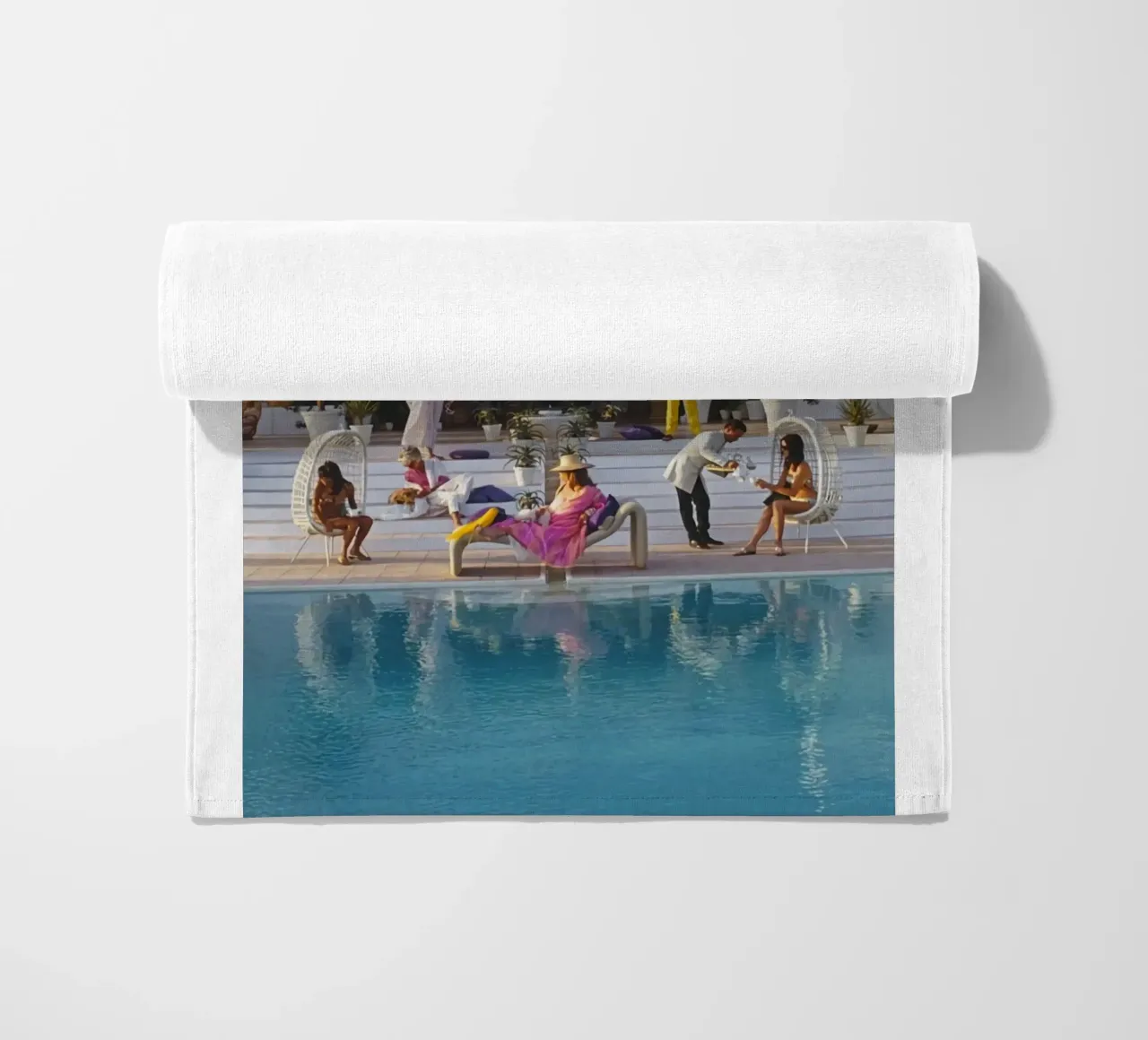 Festa Slim Aarons telo mare da The Poster UK