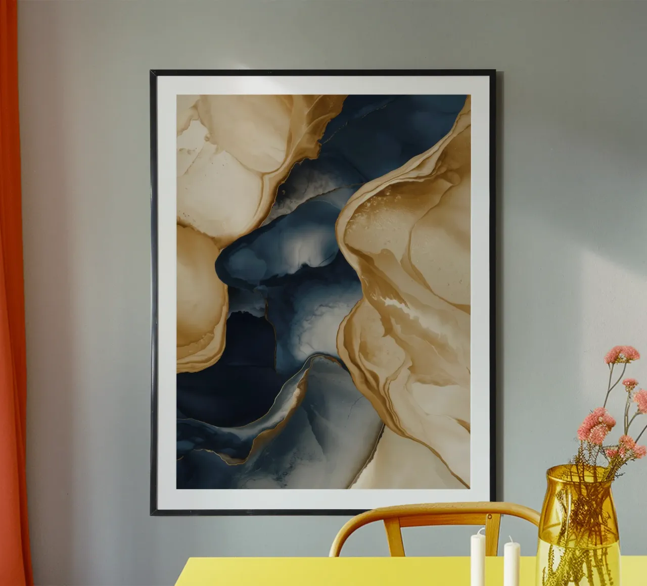 Gouden Emberader hahnemühle van Monarch Arc