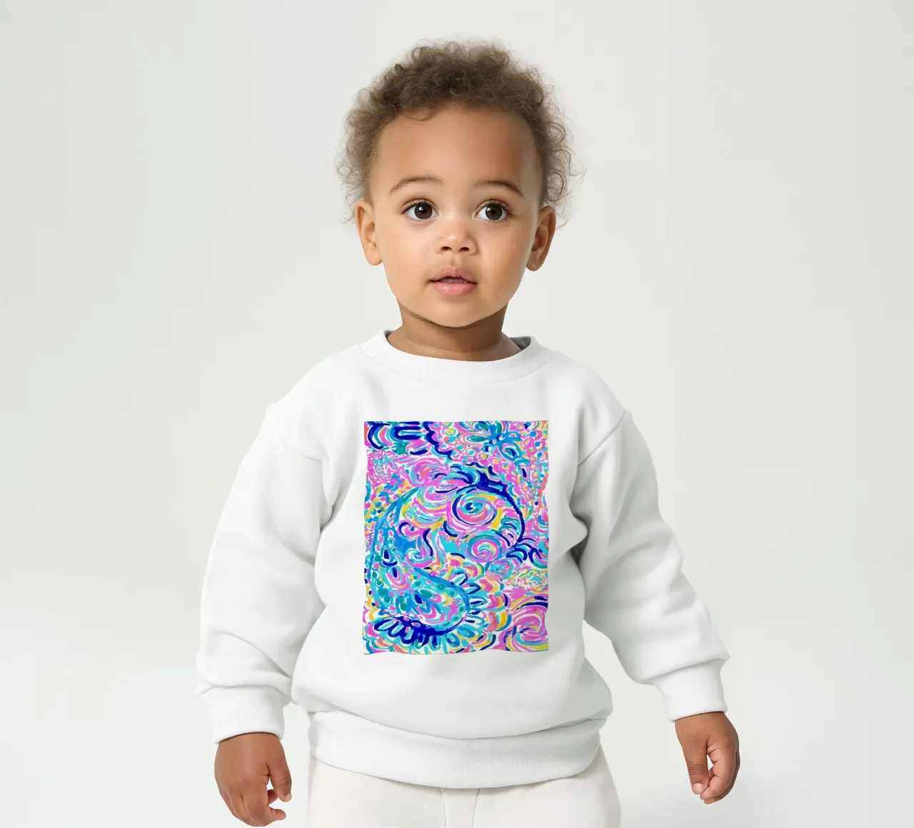 Lilly Pulitzer - Ispirazione corallo felpa neonato da Queenshop