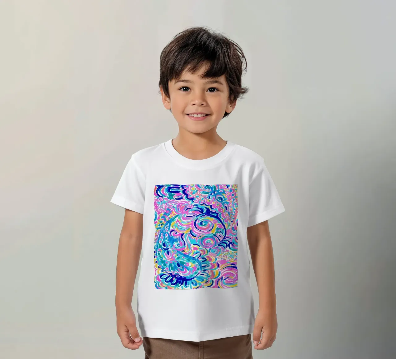 Lilly Pulitzer - Coral Inspiration kids t-shirt by Queenshop