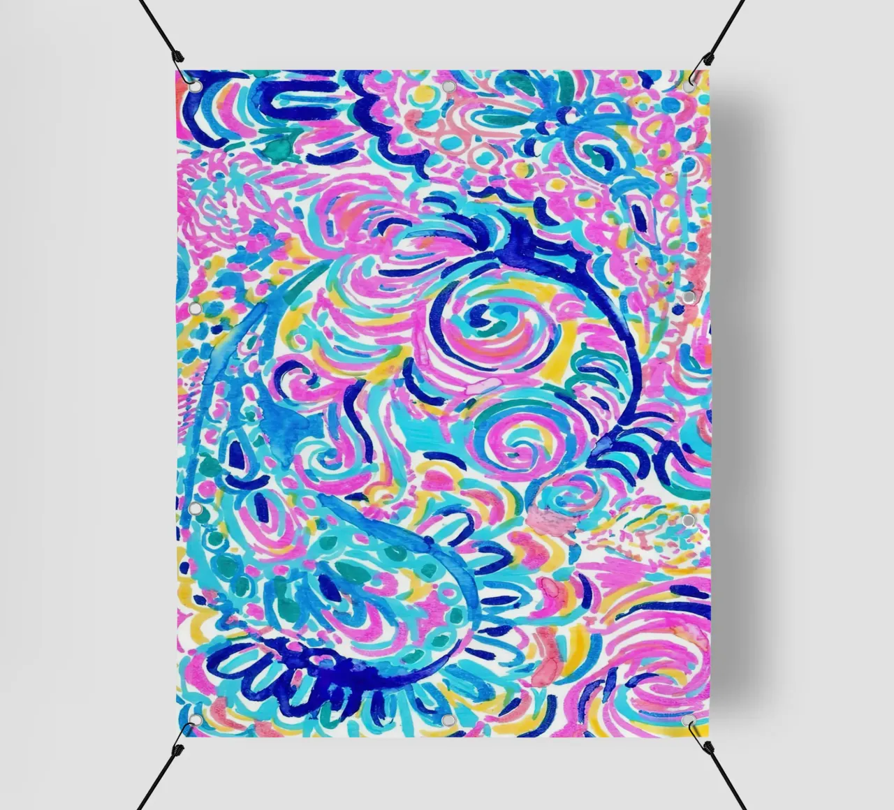 Lilly Pulitzer - Ispirazione corallo telo in pvc da Queenshop