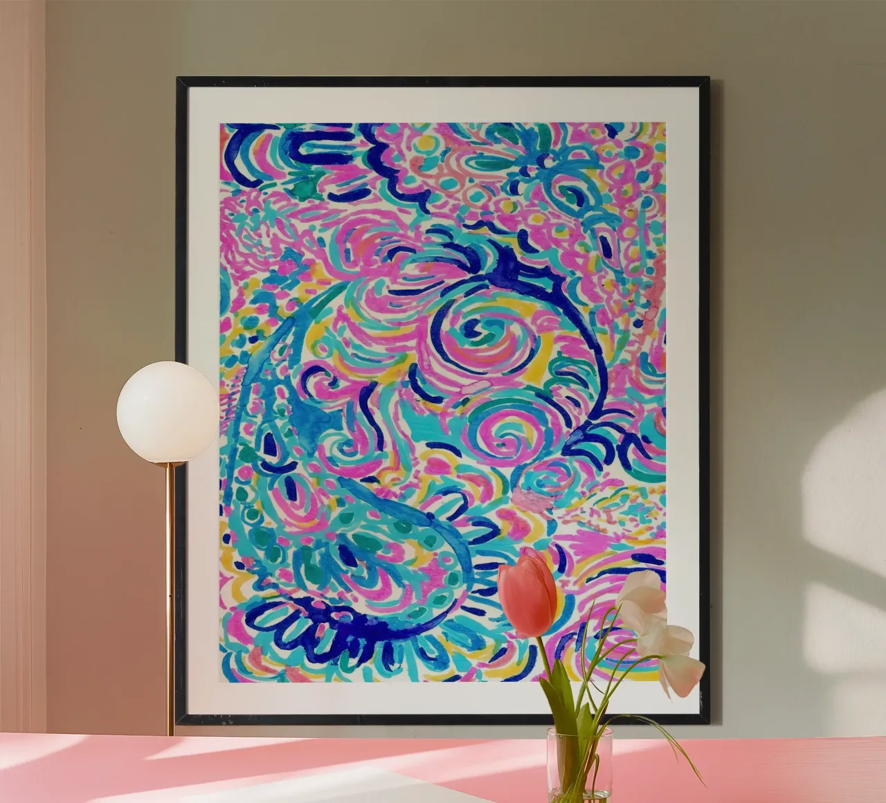 Lilly Pulitzer - Coral Inspiration hahnemühle by Queenshop