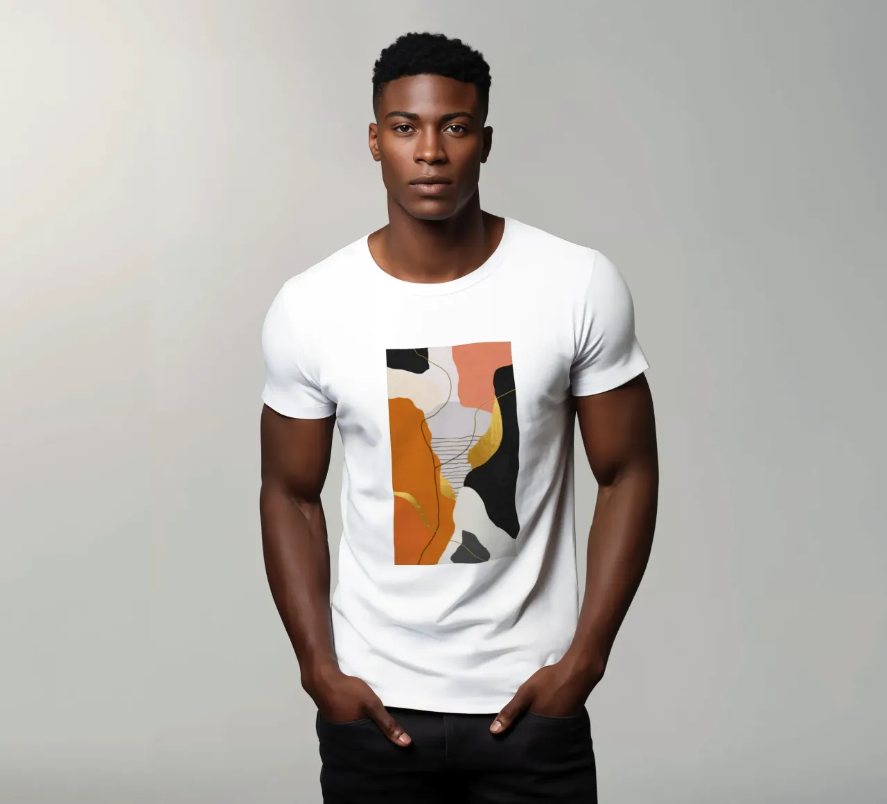 Fragment Echoaufstieg T-Shirt von Monarch Arc