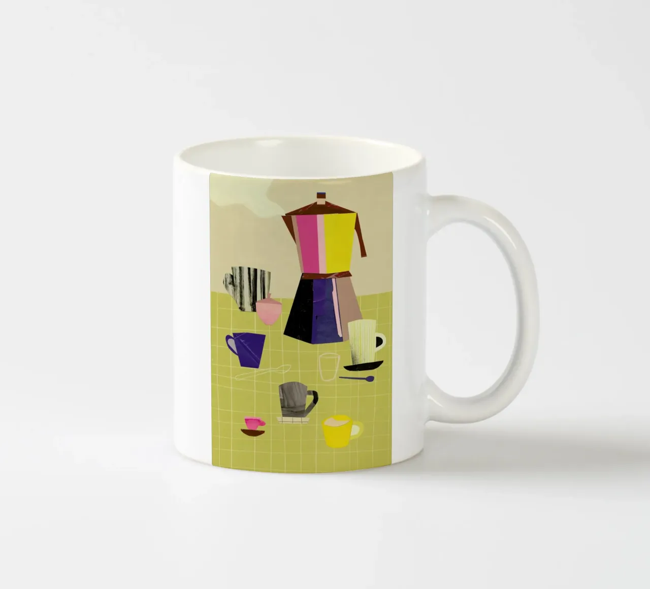 Kitchen ceramic mug by Rinah Lang