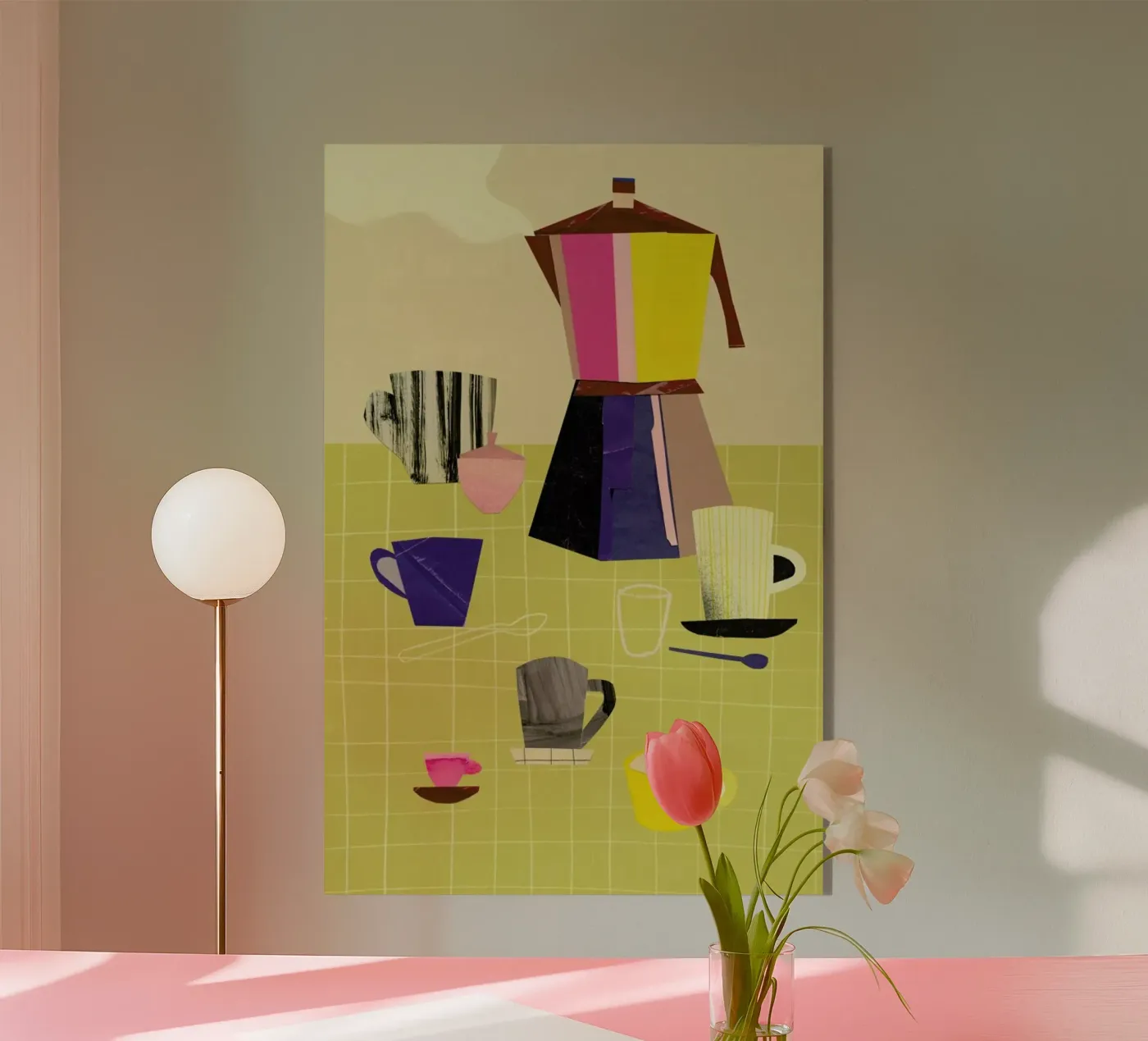Kitchen acryl van Rinah Lang
