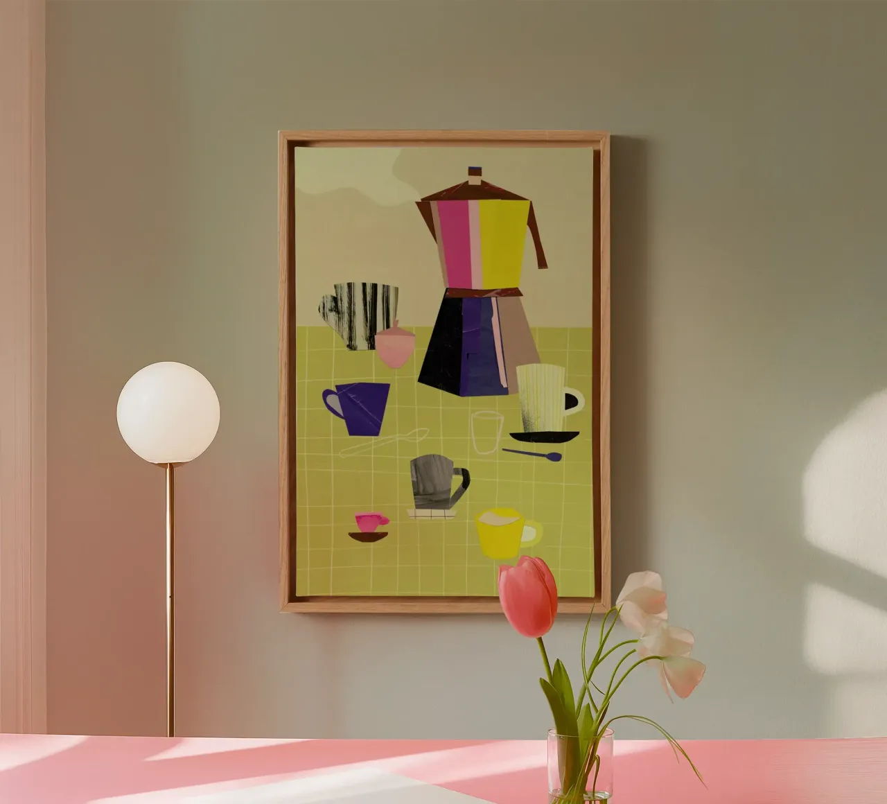 Kitchen canvas by Rinah Lang