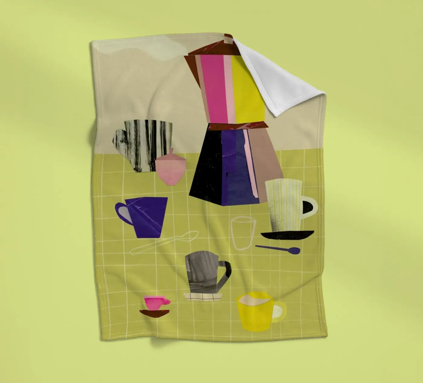 Kitchen plaid polaire de Rinah Lang