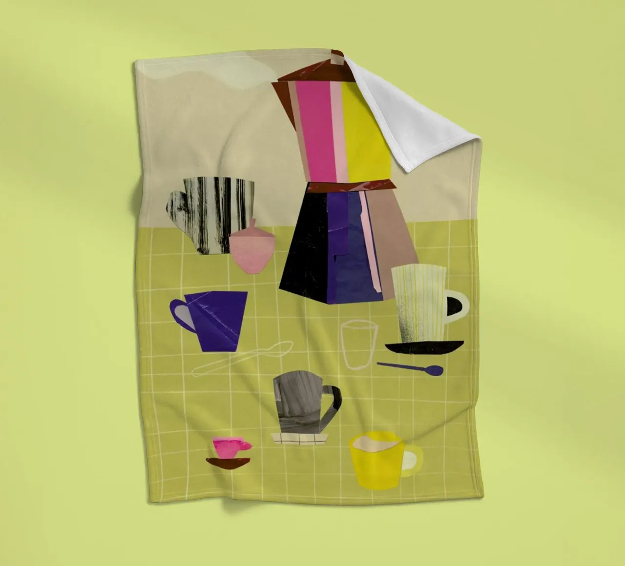 Kitchen Fleecedecke von Rinah Lang